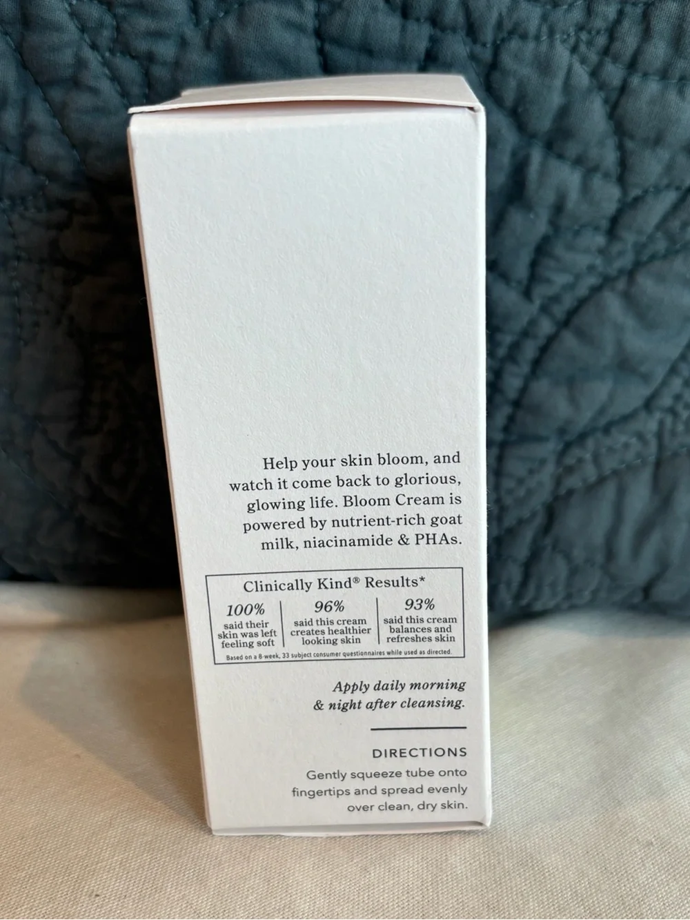 Beekman 1802 Bloom Cream Goat Milk Niacinamide Moisturizer 1.69 oz New